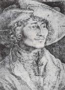 Albrecht Durer Portrait of a Young man oil